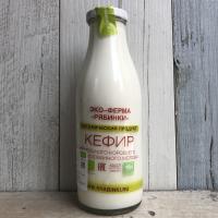 Кефир 3,2-4,6% из цельного молока органический, Эко-ферма "Рябинки", 500 мл