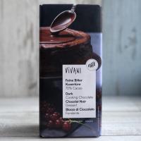 Темный кувертюр (глазурь из темного шоколада 70%), Vivani, 200 г