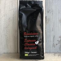 Кофе Эспрессо Классический в зернах, 500г. Biodelicious