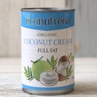 Сливки кокосовые 30%, Econutrena, 400 мл 