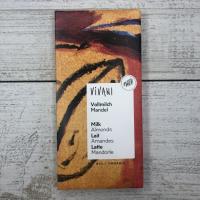 Шоколад молочный с миндалем, Vivani, 100 г