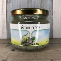 Органическое кокосовое масло холодного отжима, 300 мл, Econutrena