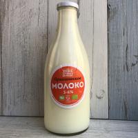 Молоко 5-6% органическое, История в Богимово, 1 л