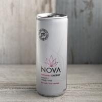 Напиток энергетический Маракуйя, манго и мята, Nova Органик, 250 мл
