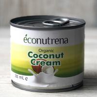 Сливки кокосовые 22%, Econutrena, 200 мл 