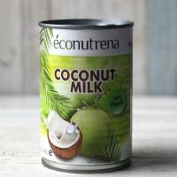 Молоко кокосовое 17%, Econutrena, 400 мл 