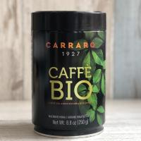 Кофе натуральный жареный молотый Caffe Bio, Carraro, 250 г, СРОК ГОДНОСТИ ДО 11-12-2022