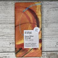Темный шоколад с апельсином, Vivani, 100 г