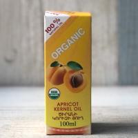 Масло абрикосовых косточек organic, Bizon, 100 мл 
