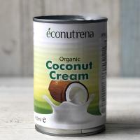 Сливки кокосовые 22%, Econutrena, 400 мл 