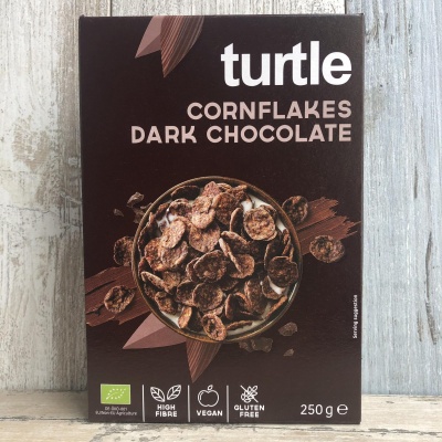 Хлопья с тёмным шоколадом, 250г, Turtle