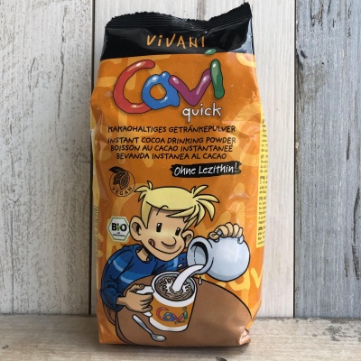 Какао растворимый Cavi Quick 400 гр с тростниковым сахаром Vivani