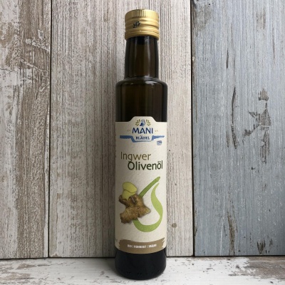 Оливковое масло с имбирем, 250мл. Mani Blauel