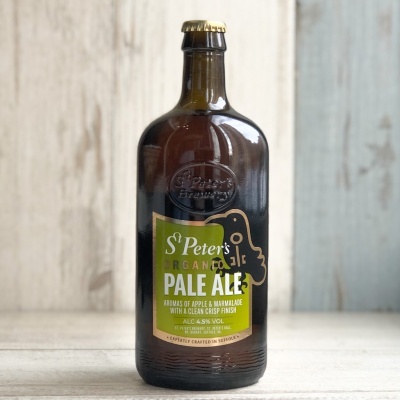 Пиво светлое фильтрованное пастеризованное Organic Pale Ale, St.Peter's, 0,5 л