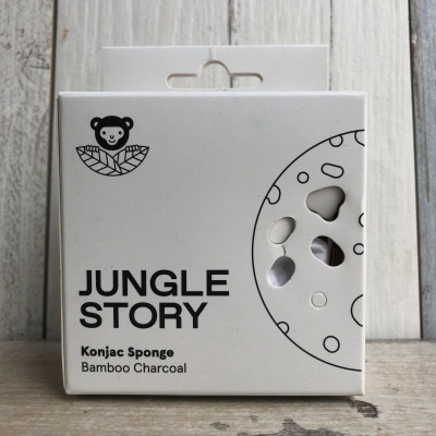 Спонжик с бамбуковым активированным углем, Jungle story