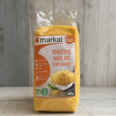 Кускус кукуруза - рис, без глютена, Markal, 500 г