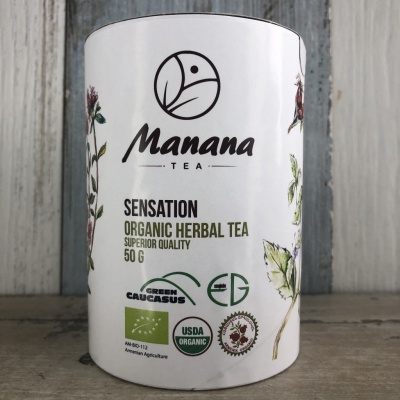 Травяной чай органик Сенсация, 50г, Manana tea