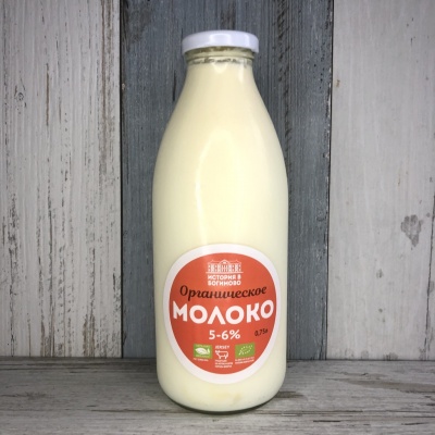 Молоко 5-6%, История в Богимово, 750 мл