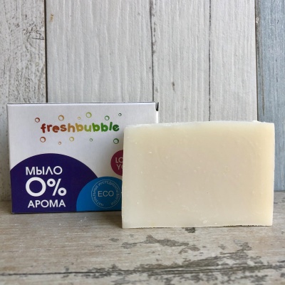 Экологичное универсальноe мыло без аромата, Freshbubble, 100 г