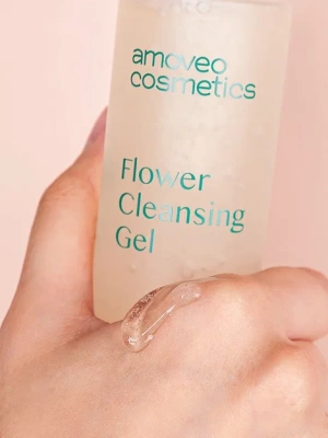 Гель для умывания тонизирующий цветочный Flower Cleansing Gel, Amoveo Cosmetics, 120 мл