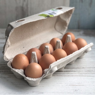 Яйцо куриное органическое, категория С1, Эко-ферма Рябинки, 10 шт