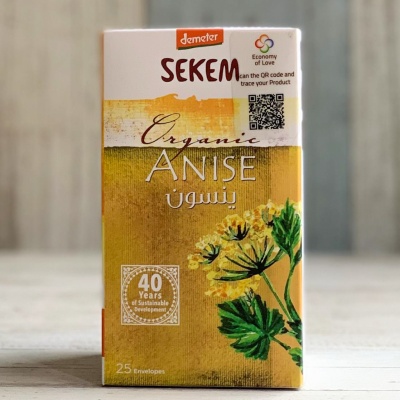 Чайный напиток анисовый, Sekem, 50 г (25 шт х 2 г)