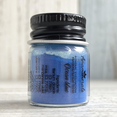 Минеральные тени Ocean blue, Anaminerals, 1,8 г
