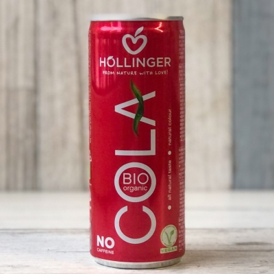 Напиток газированный без кофеина Bio Organic Cola, Hollinger, 250 мл
